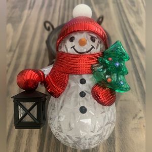 Bath & Body Works Snowman Projector Lantern Christmas Wallflower